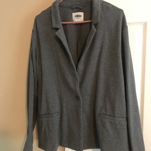 Grey cotton blazer- Old Navy